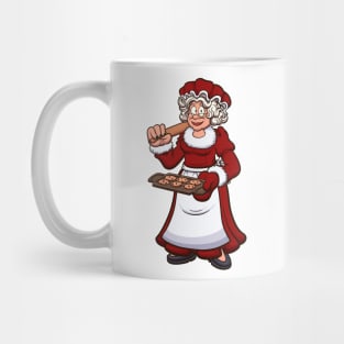 Mrs. Claus With Cookies Mug